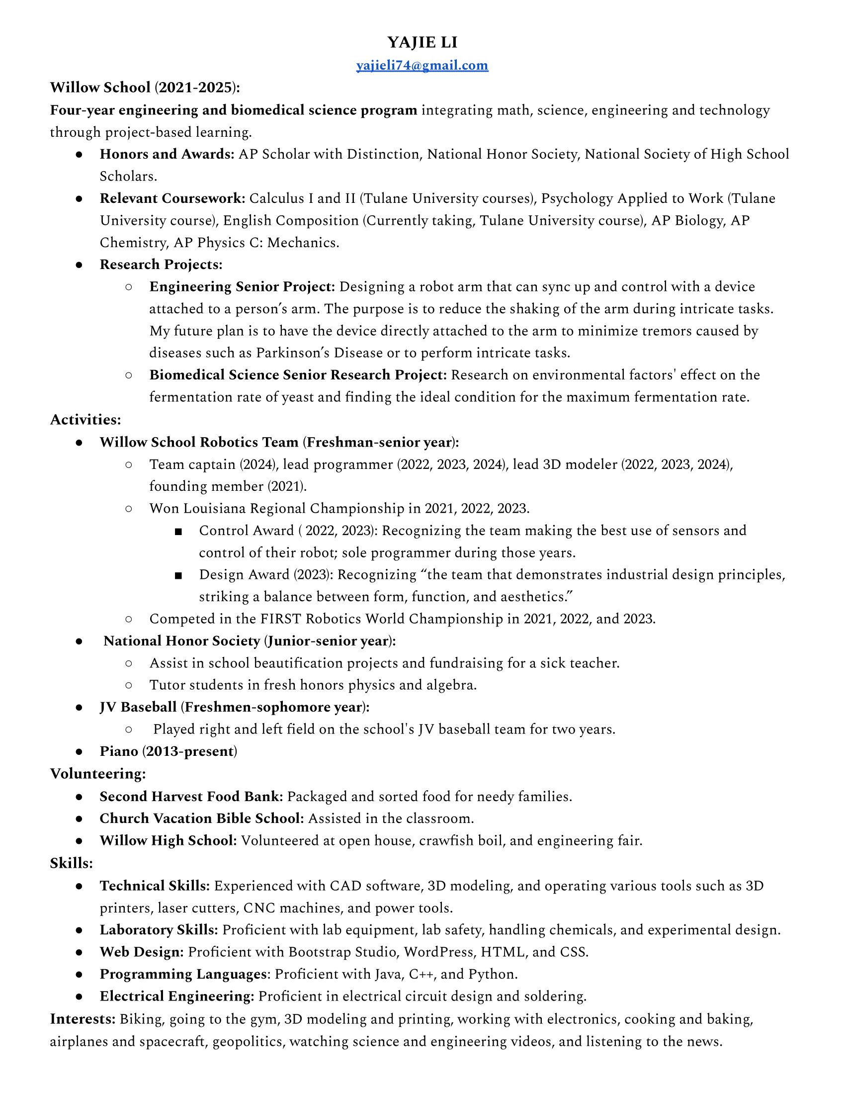 Resume
